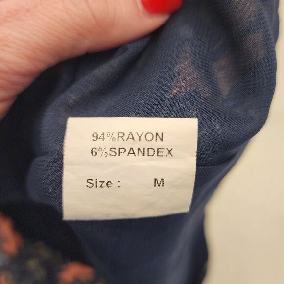 Pink Martini Women's Fit and Flare Dress SZ Medium Fox - Picture 9 of 13